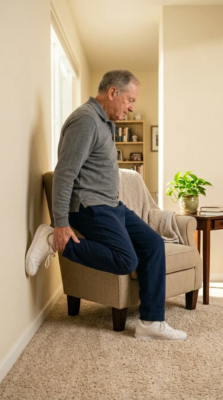 Seated Quad Stretch