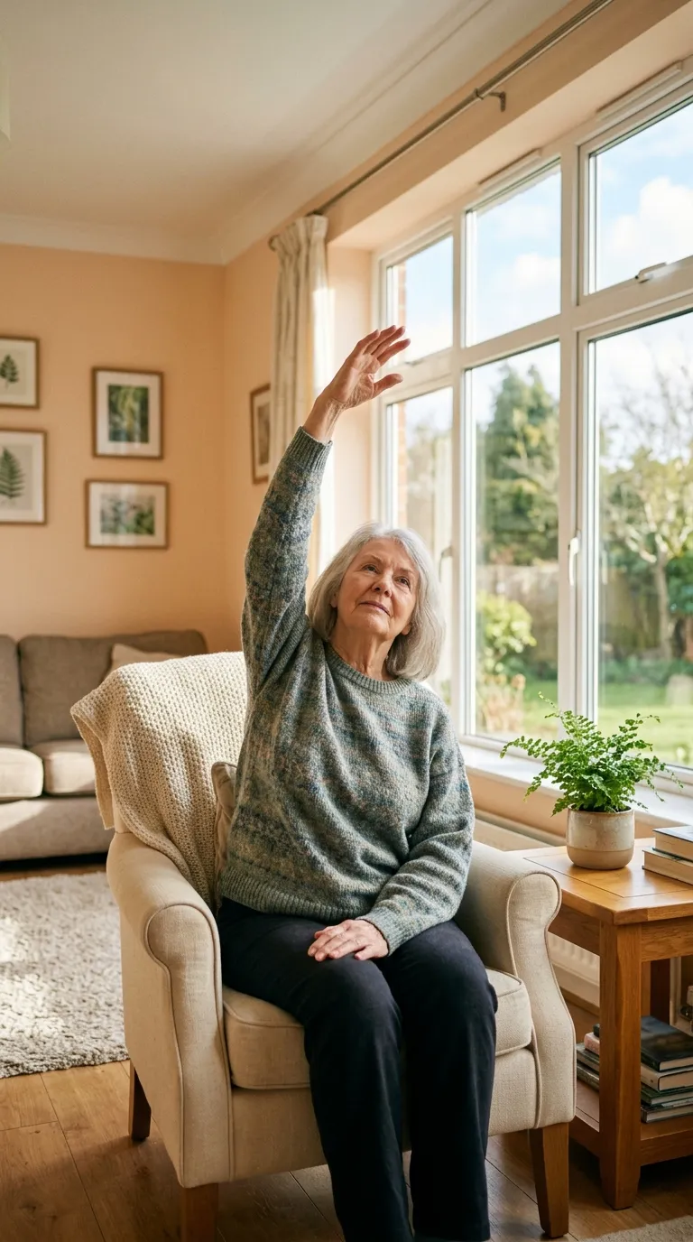 Seated Side Stretches