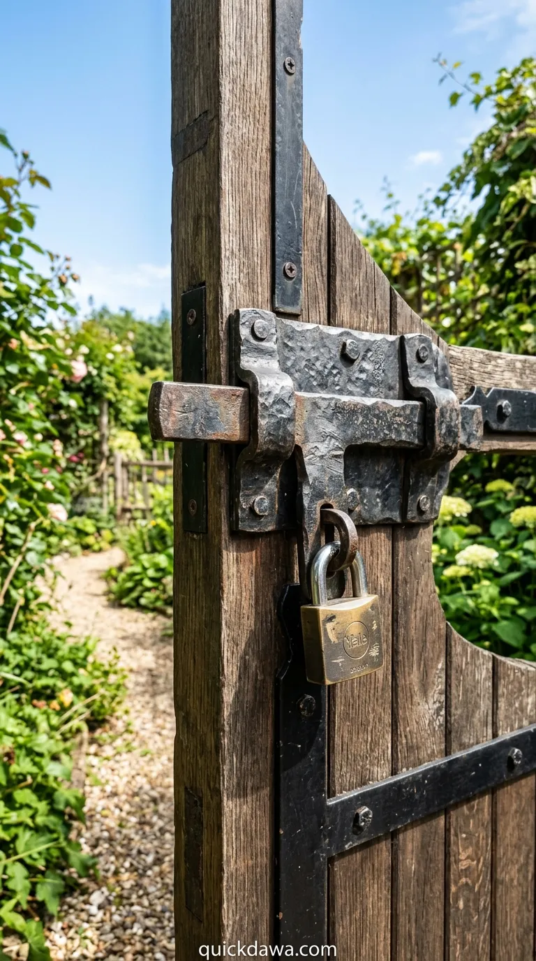 Secure Gate Locks