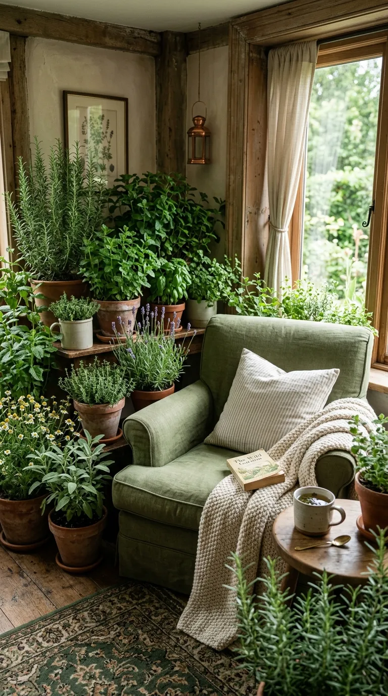 Shaded Herb Corner Nook