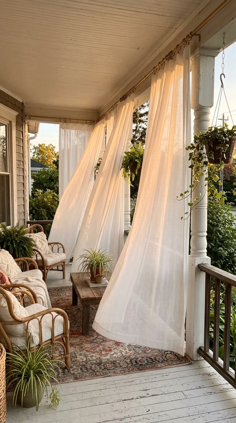 Sheer Curtain Drapes