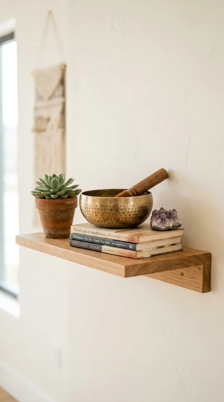 Singing Bowl Shelf