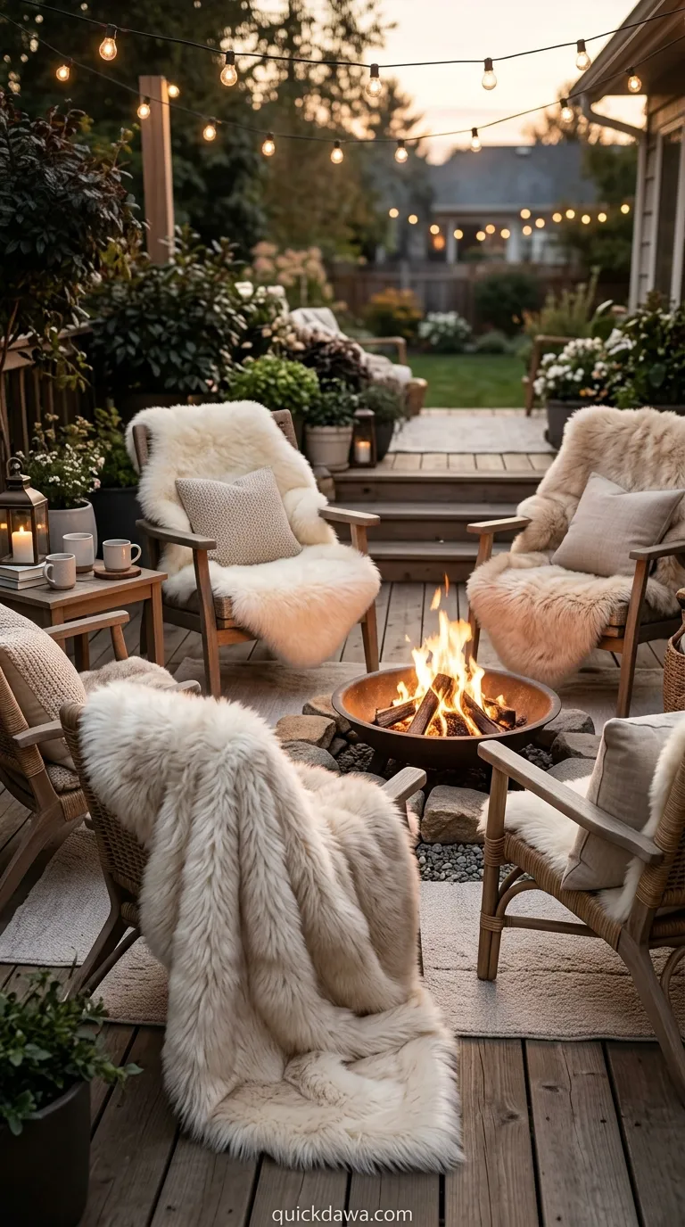 Soft Faux Fur Throws