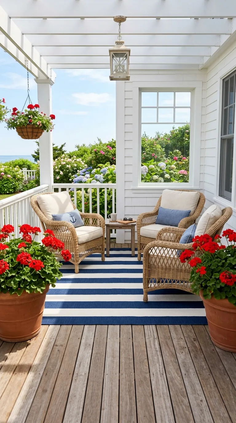 Striped Outdoor Rug