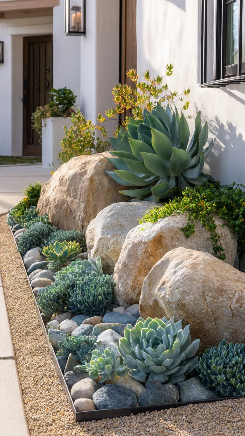 Succulent Gravel Bed