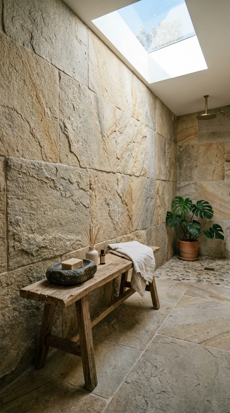 Textured Sandstone Slabs
