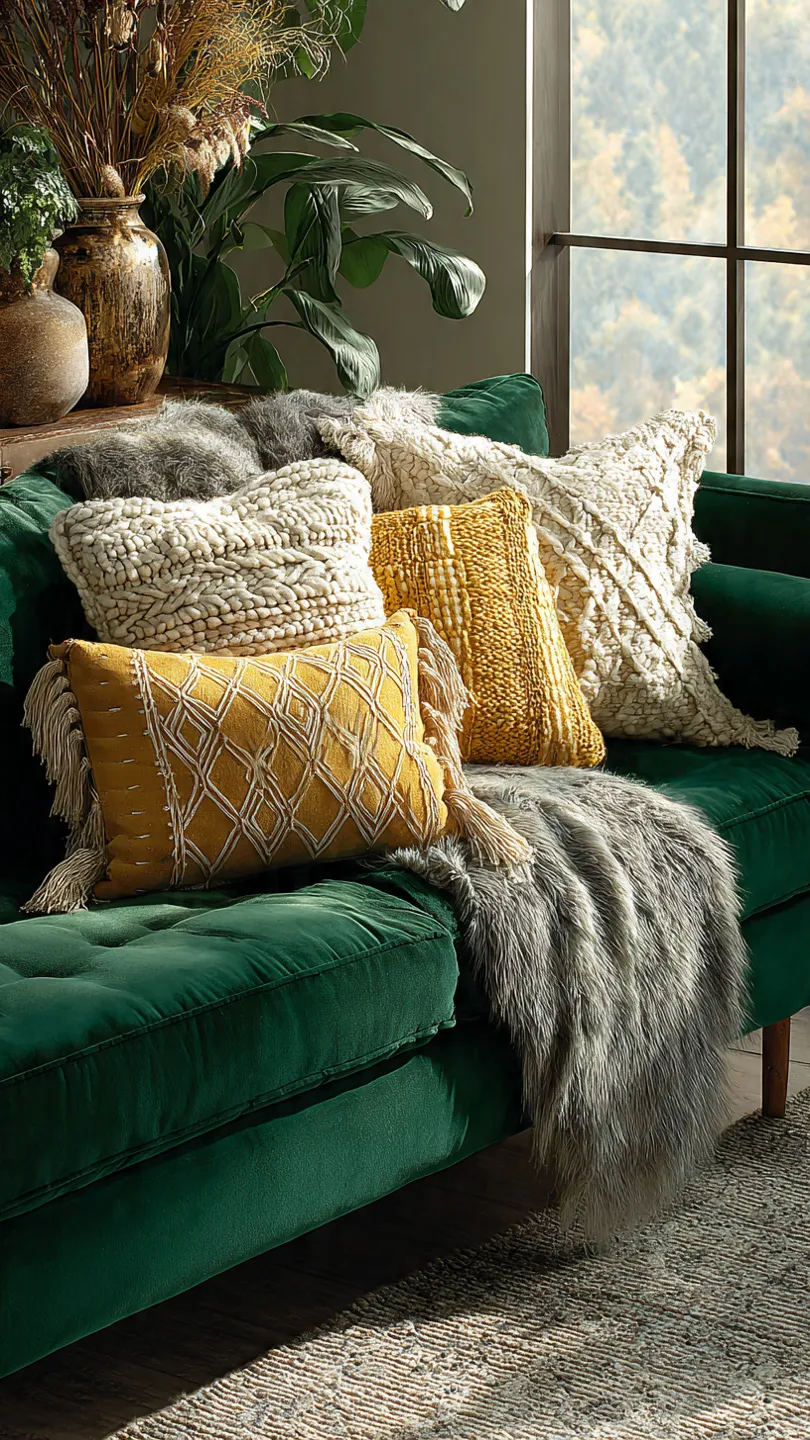 Textured Throw Pillows