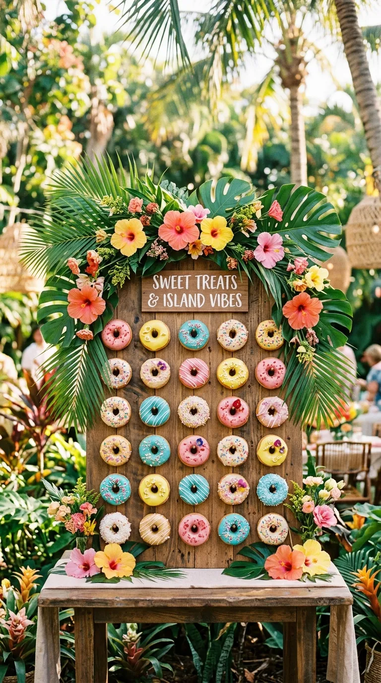 Tropical Donut Wall