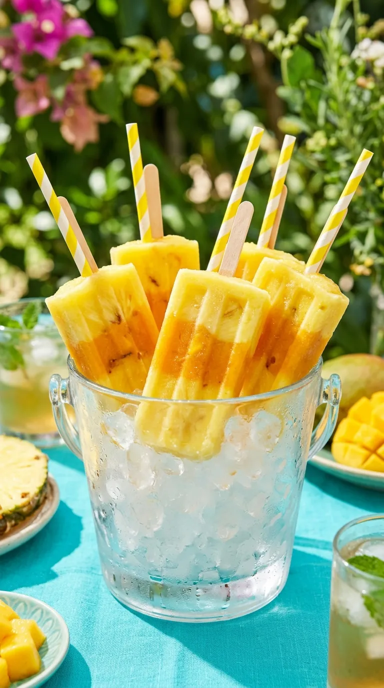 Tropical Fruit Pops
