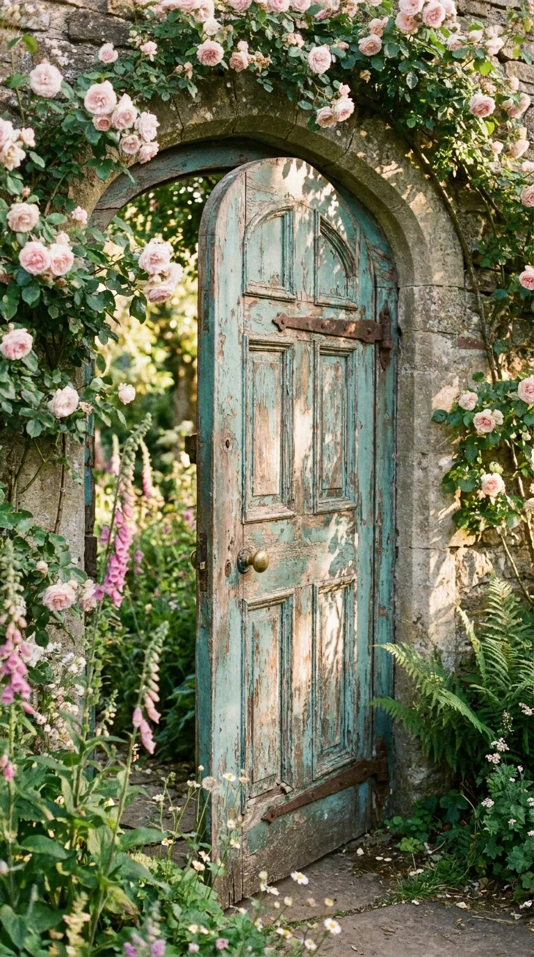 Vintage Door Gate Conversion