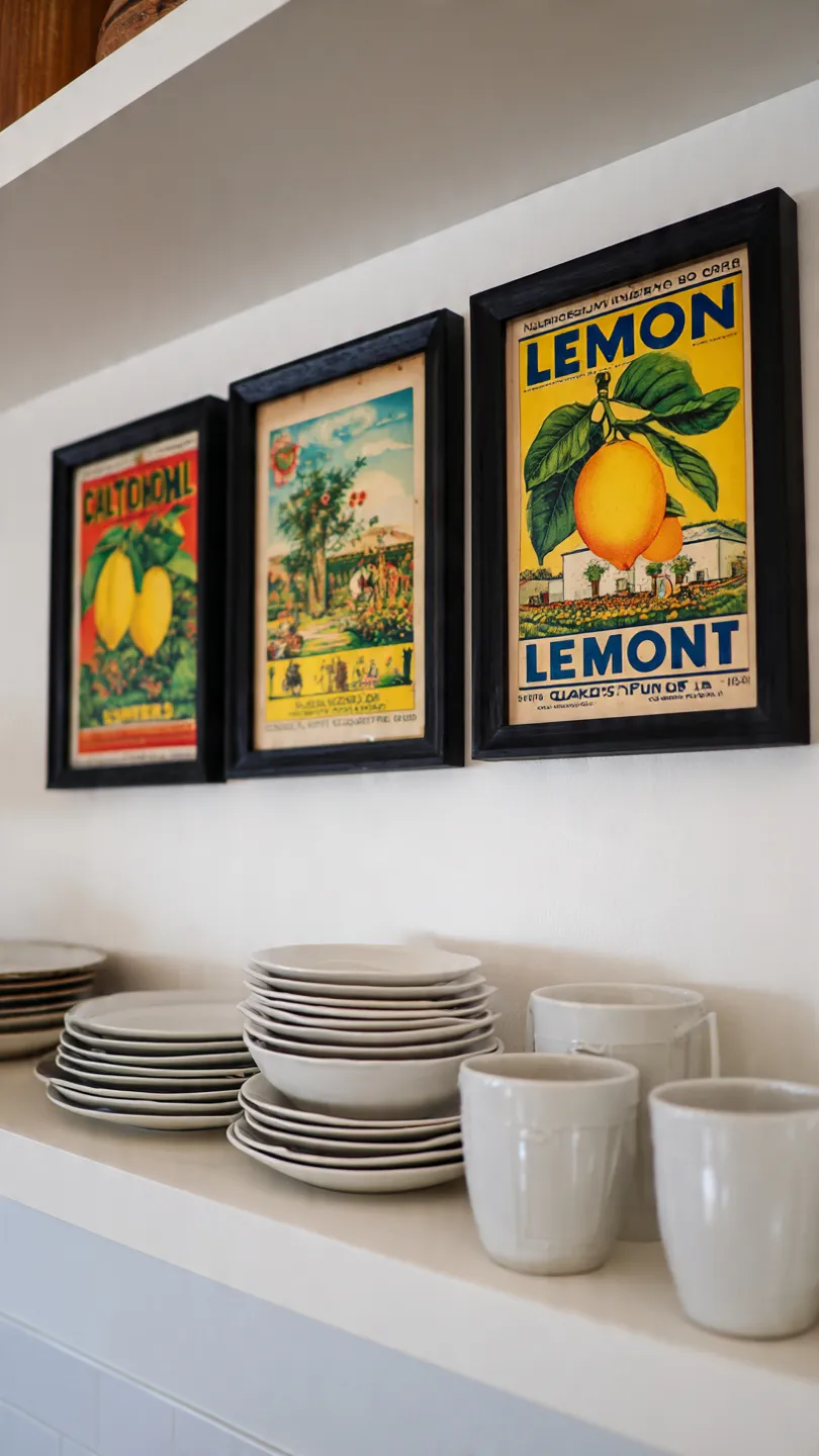Vintage Lemon Crate Labels