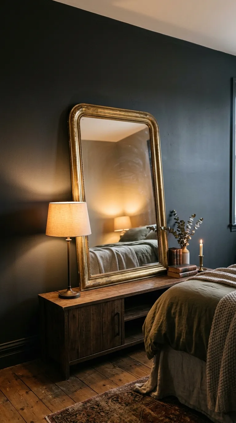 Vintage Mirror Placement