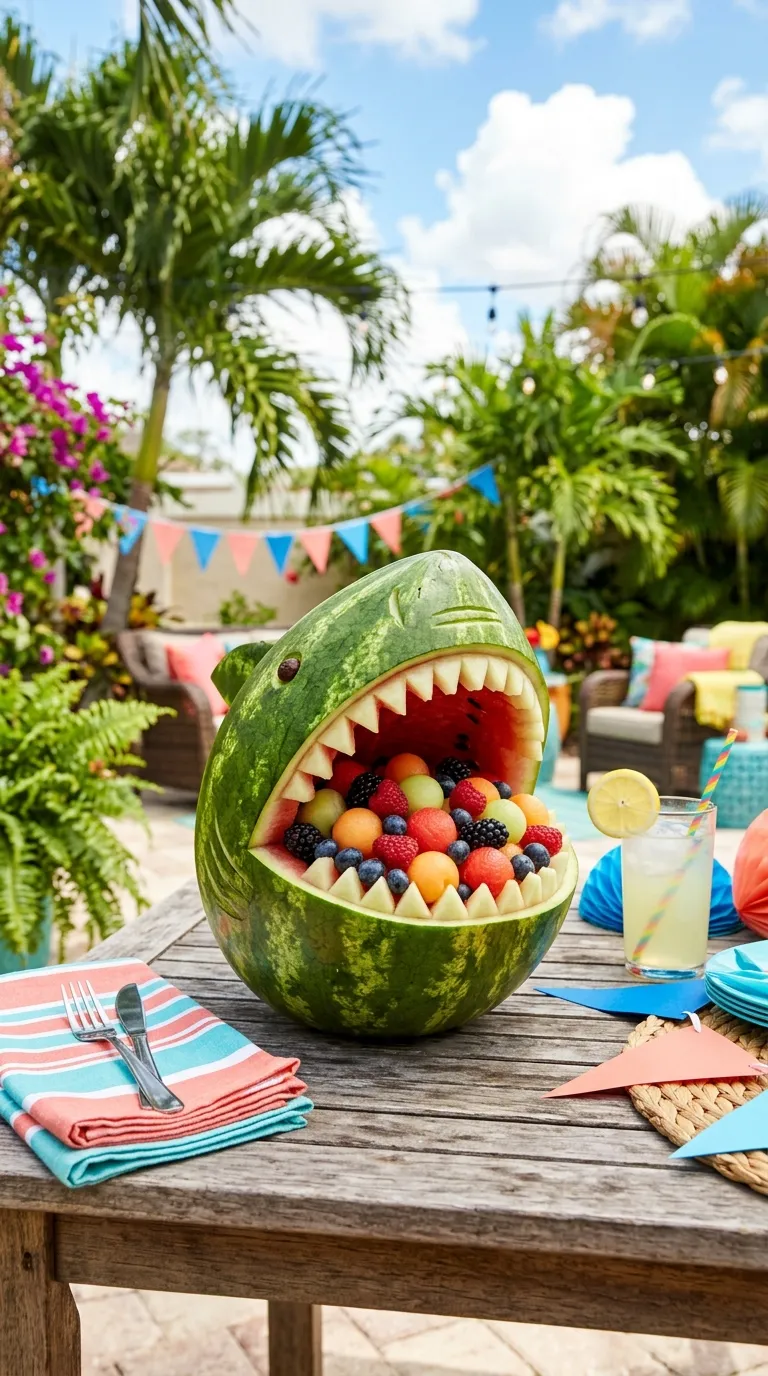 Watermelon Shark Display