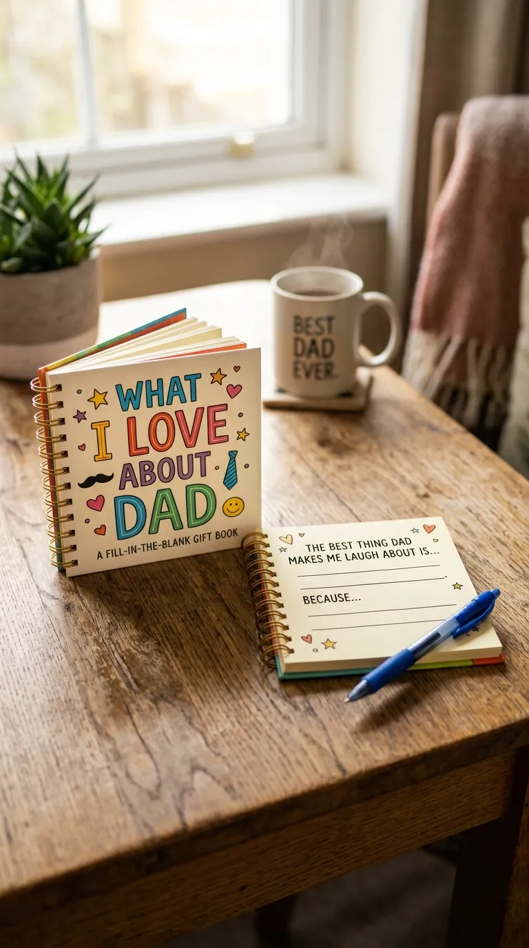"What I Love About Dad" Fill-In Book