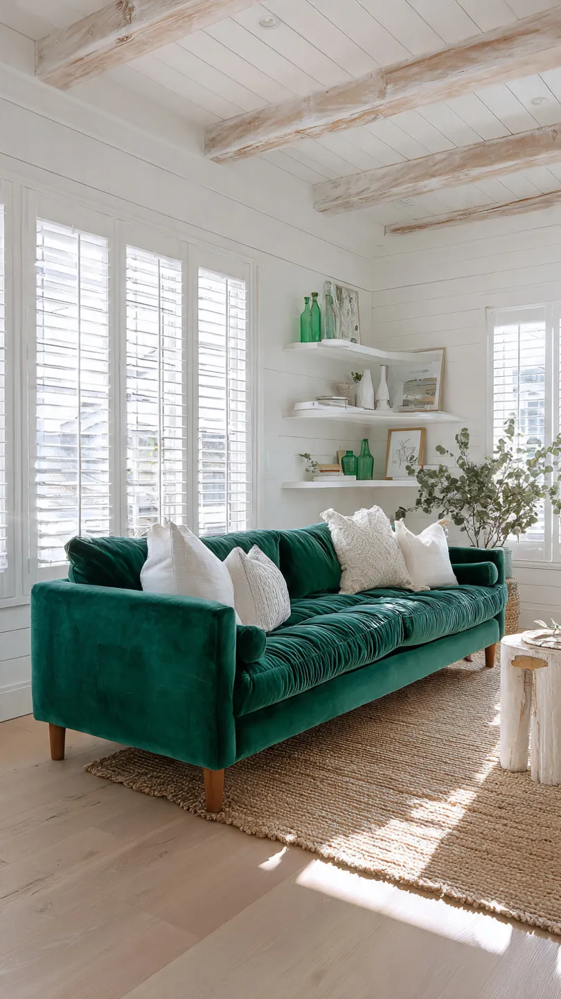 White Shiplap Walls