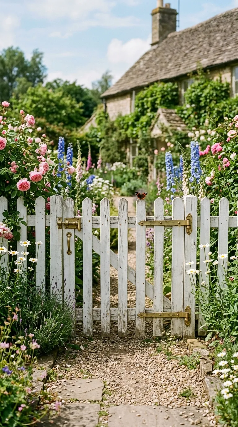 Whitewashed Picket Style