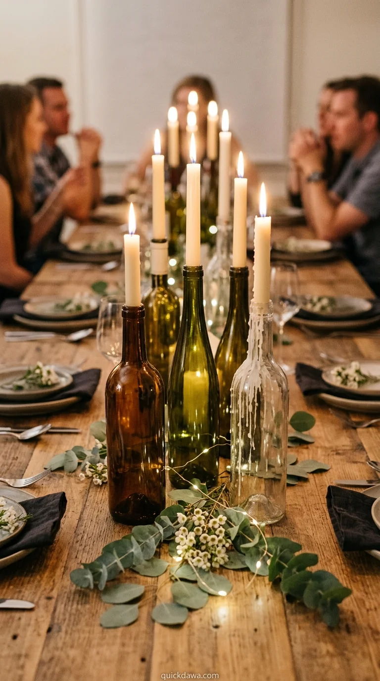 Wine Bottle Taper Holders