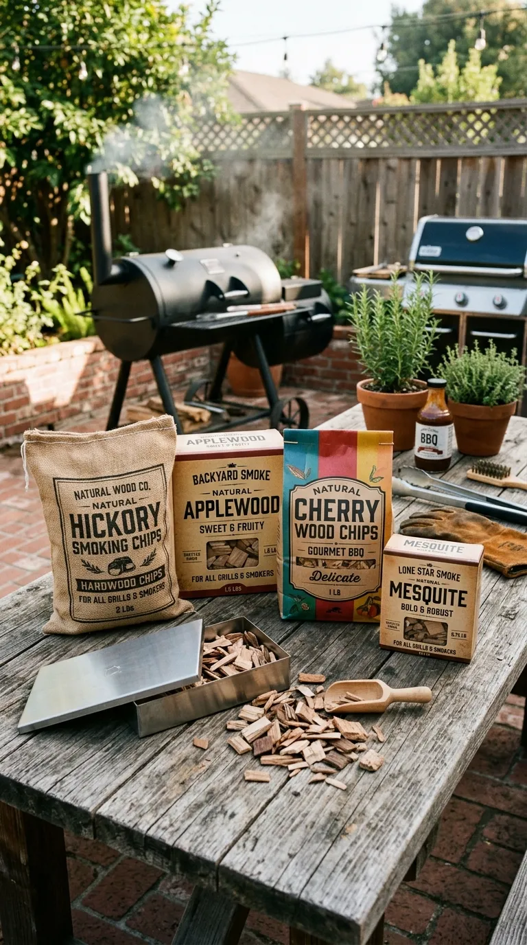 Wood Smoking Chips Variety Pack