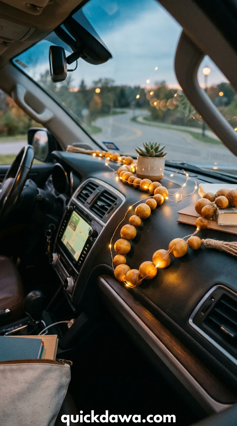 Wooden Bead Garland