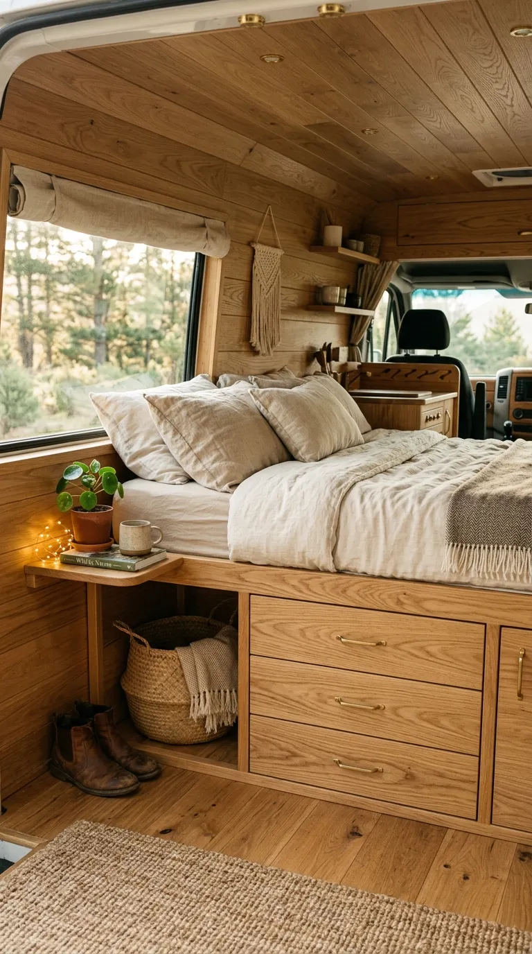 Wooden Bed Platform