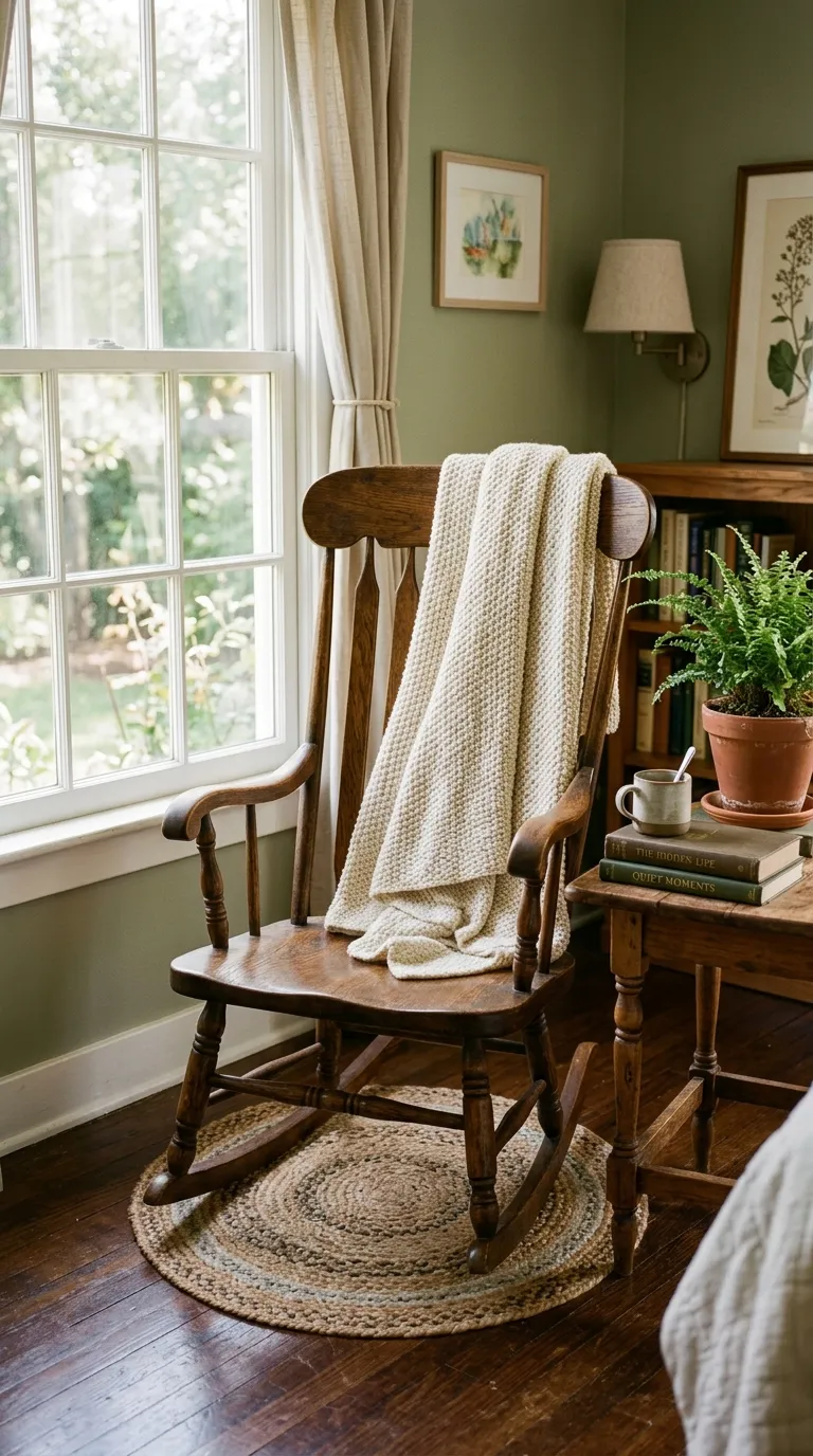 Wooden Rocking Chair