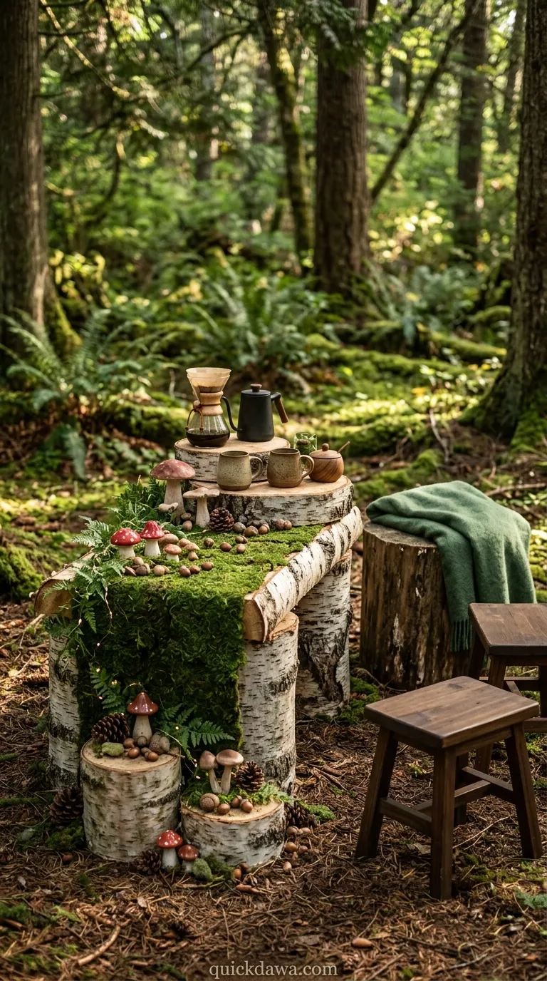 Woodland Forest Coffee Nook