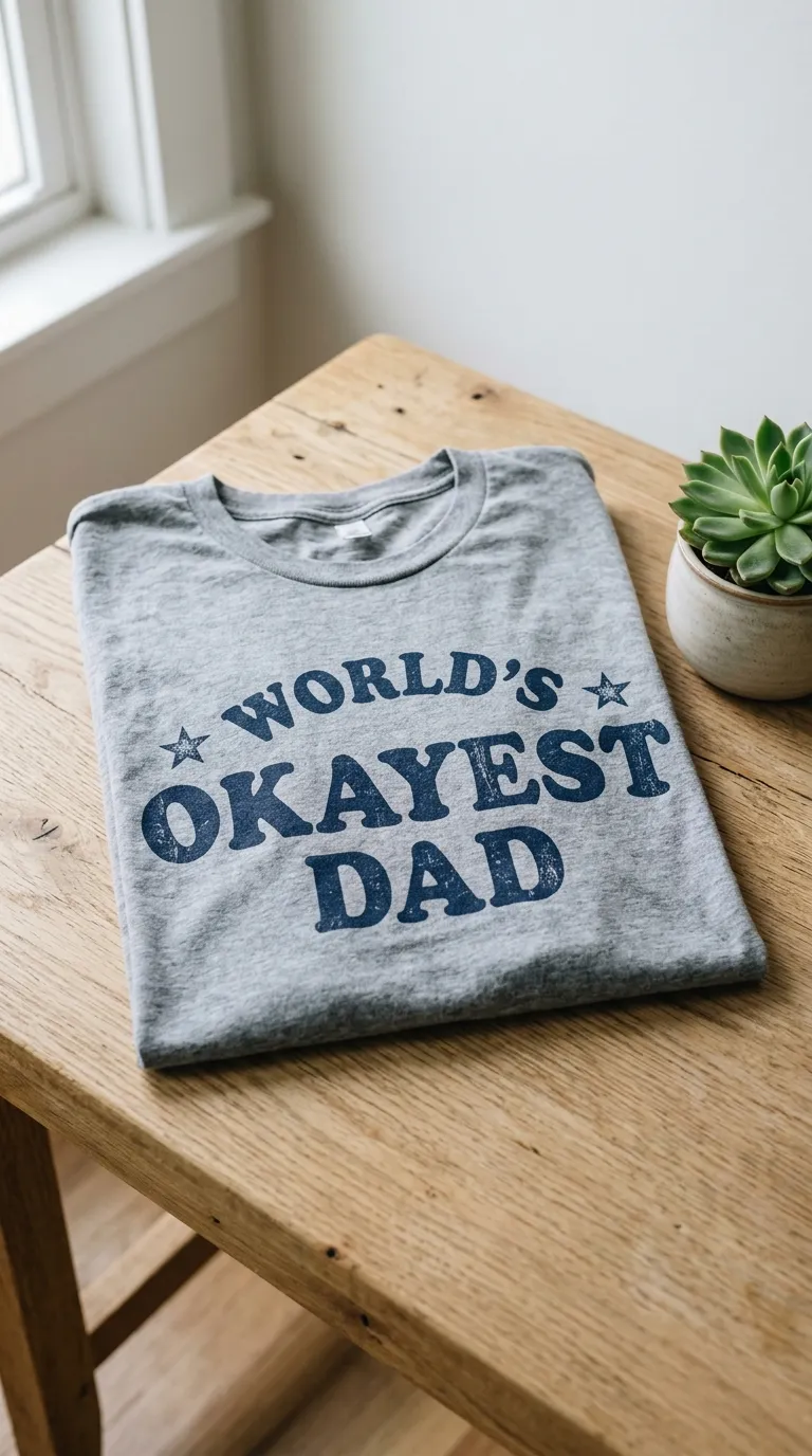 "World's Okayest Dad" T-Shirt