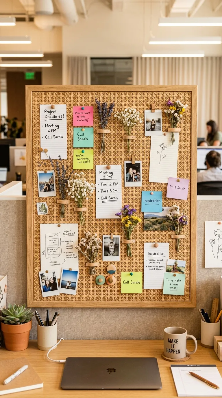 Woven Bulletin Board