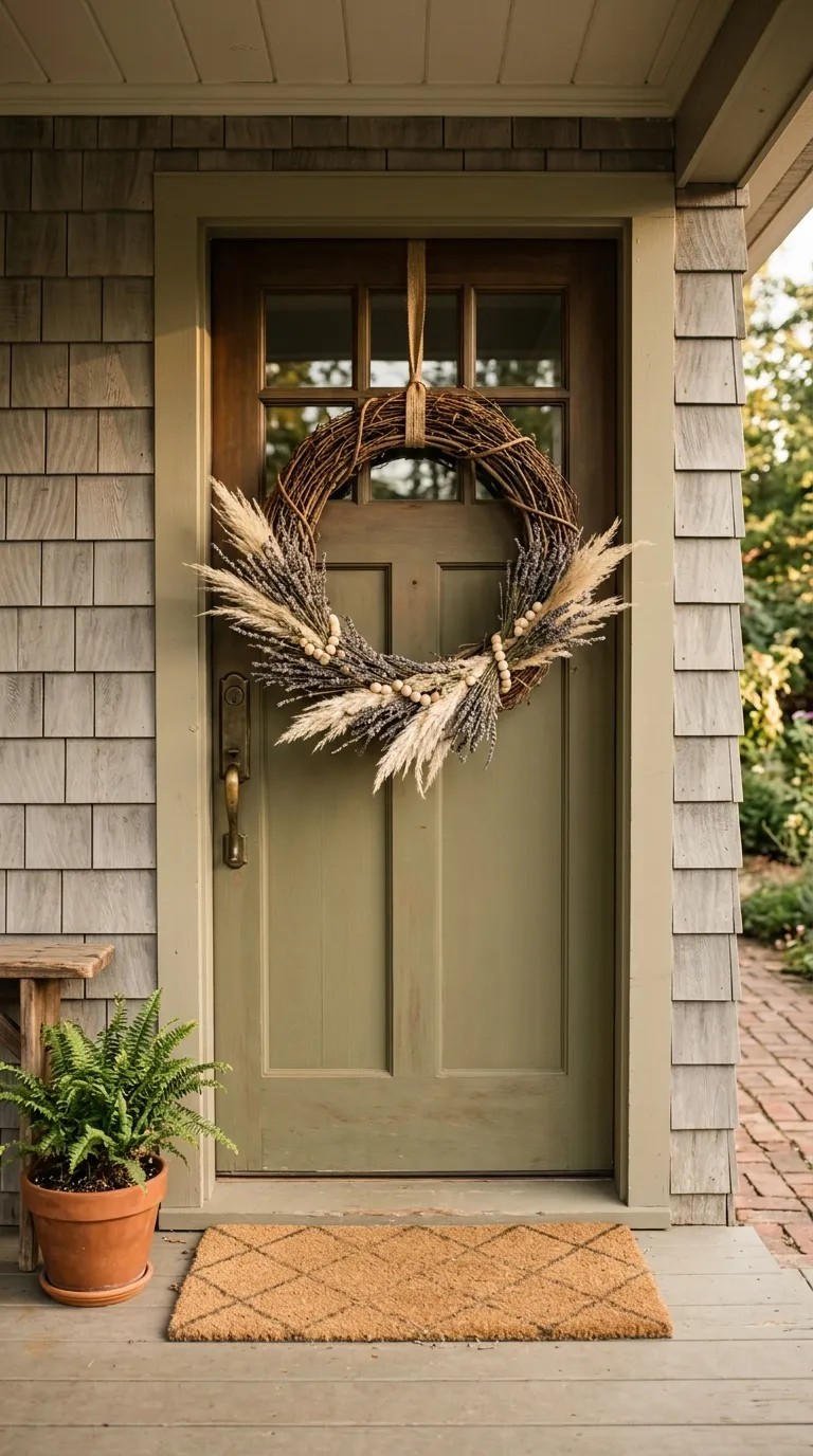 Woven Door Wreath