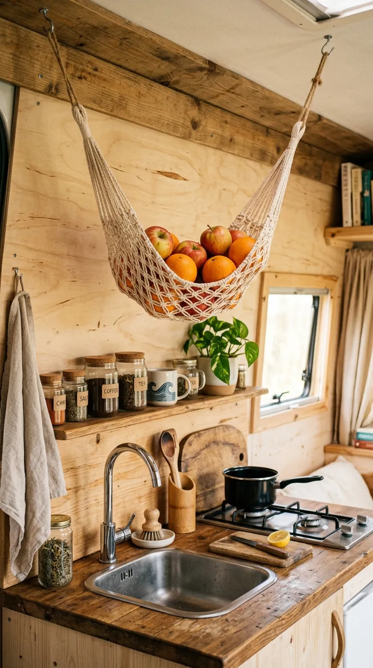 Woven Fruit Hammock