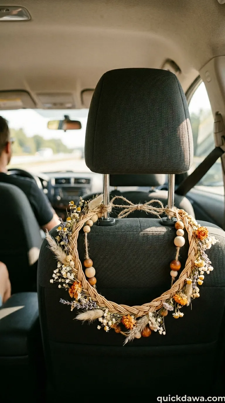Woven Headrest Garland