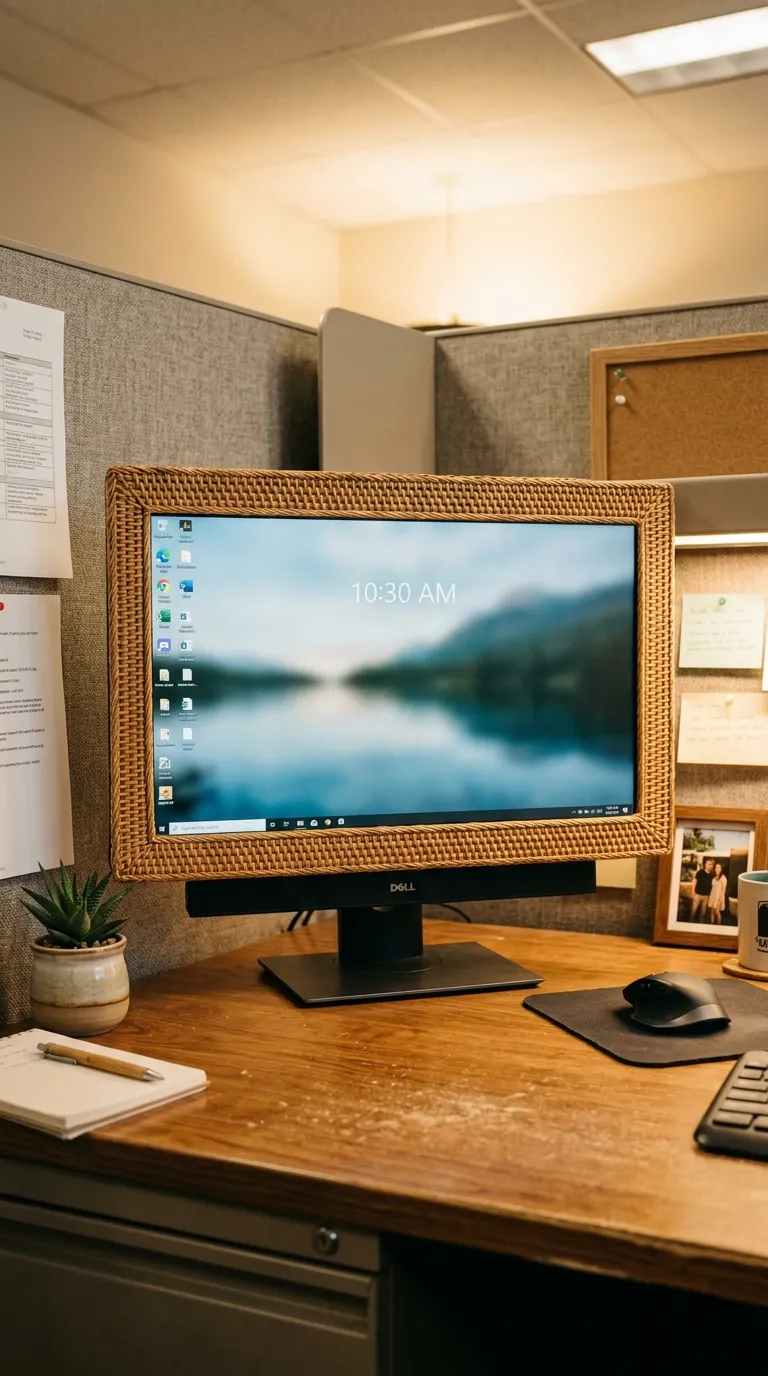 Woven Monitor Frame