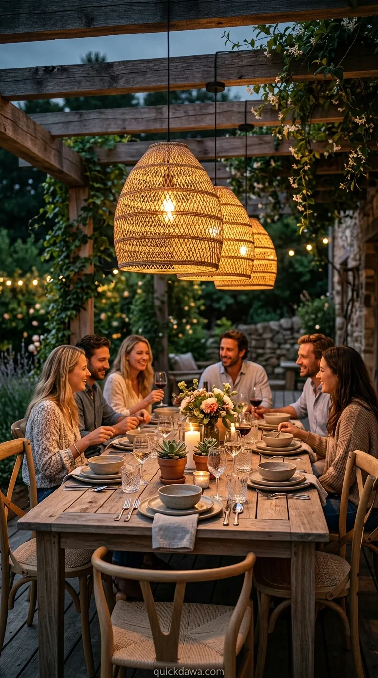 Woven Pendant Lights
