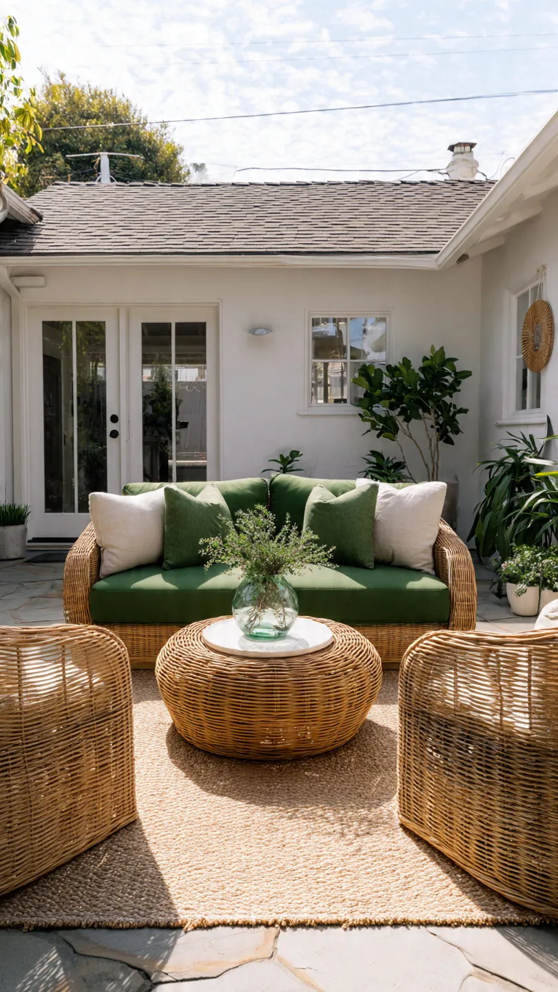 Woven Rattan Accents