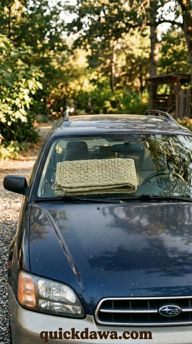 Woven Sunshade Cover