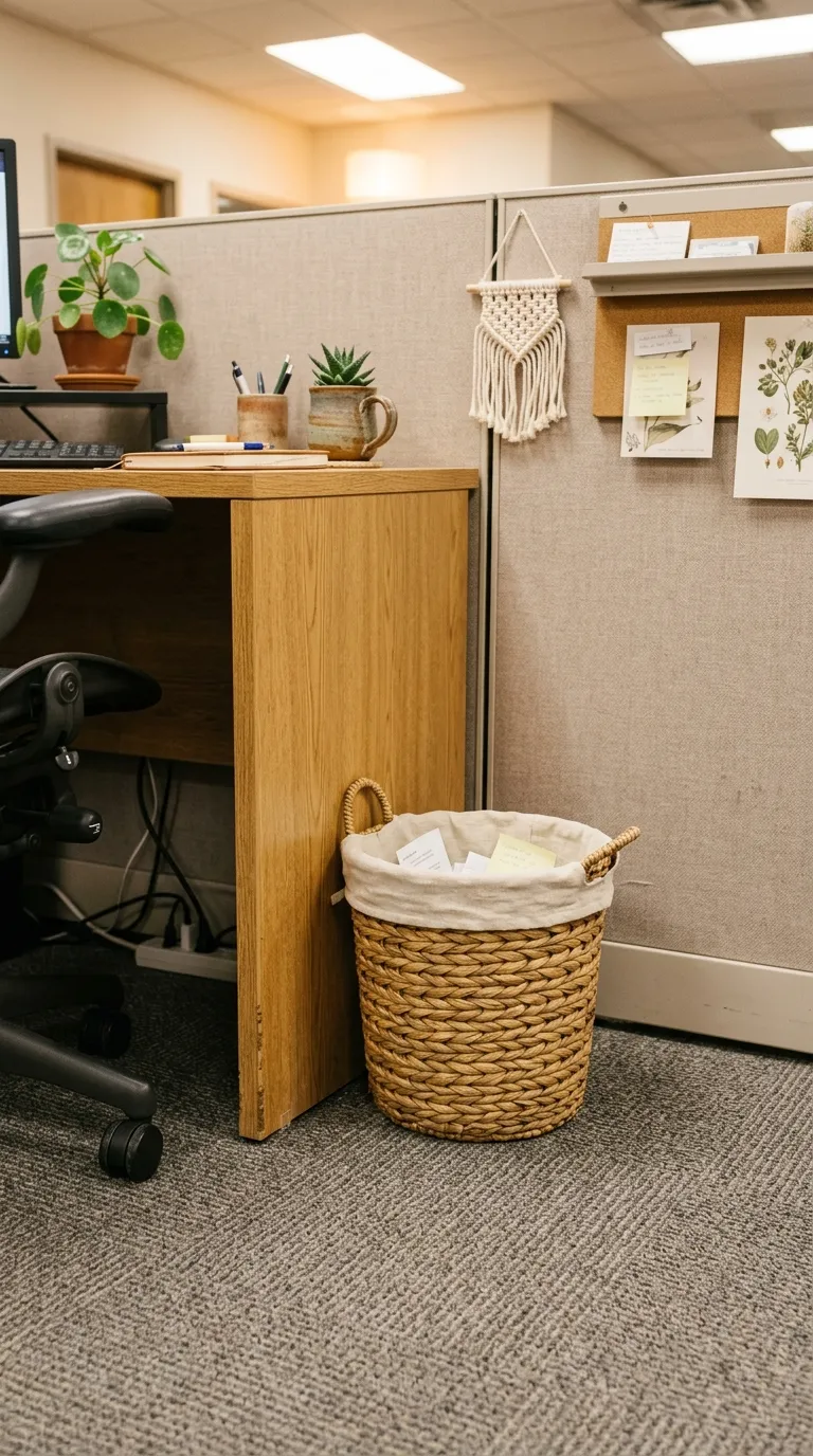 Woven Waste Bin