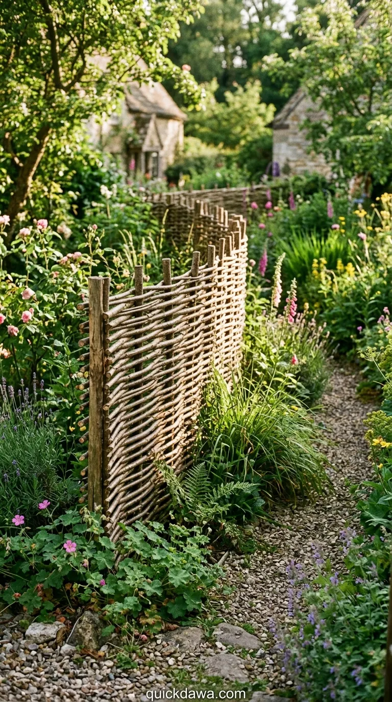 Woven Wattle Panel