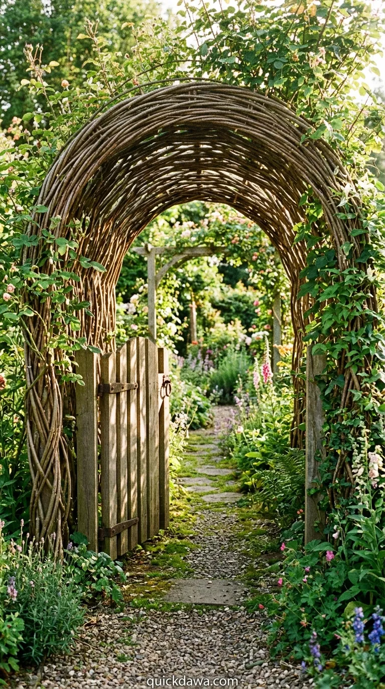 Woven Willow Arbor