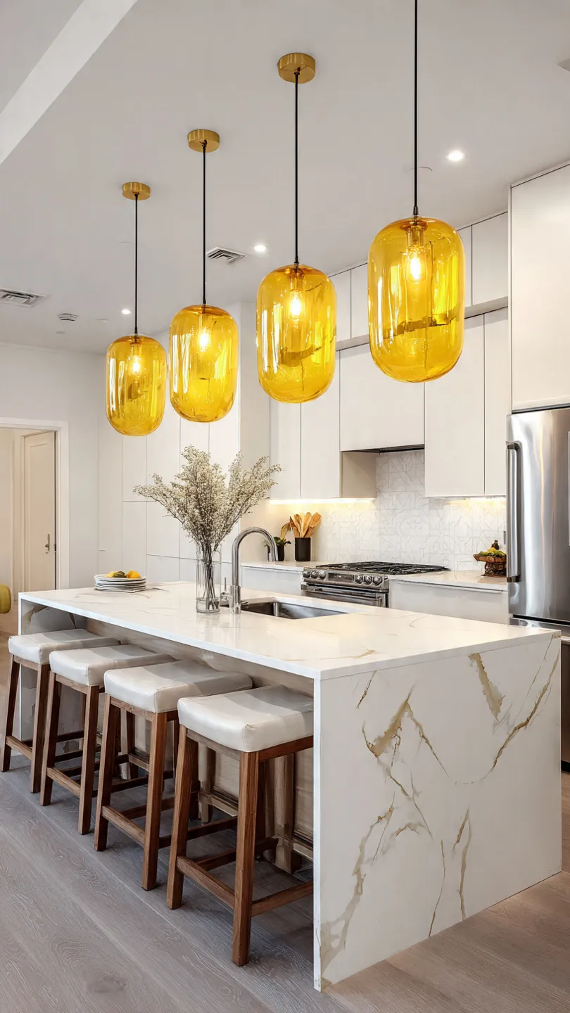 Yellow Pendant Lighting