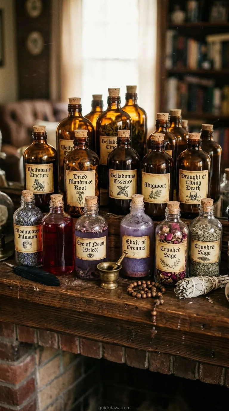 Apothecary Bottle Collection