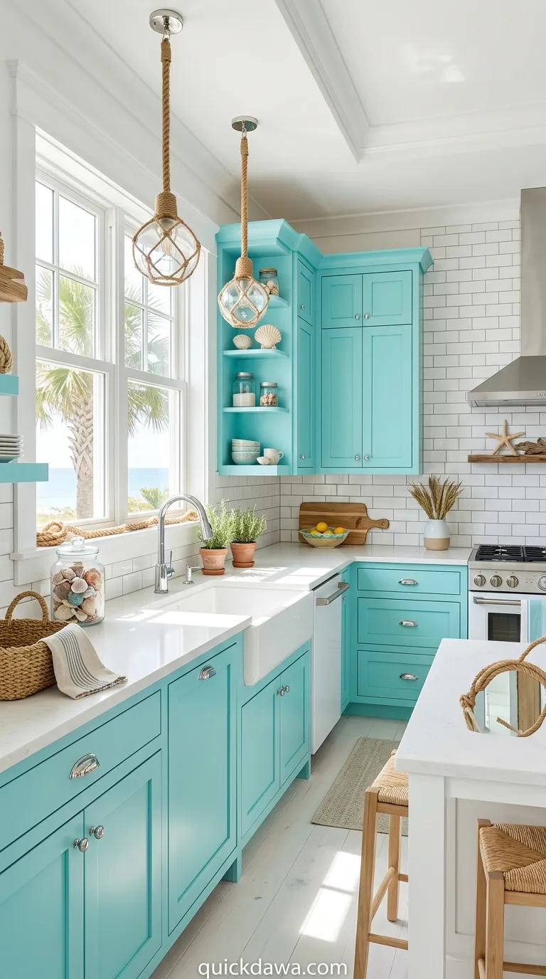 Aqua Coastal Vibes