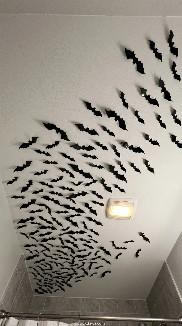 Bat Swarm Ceiling