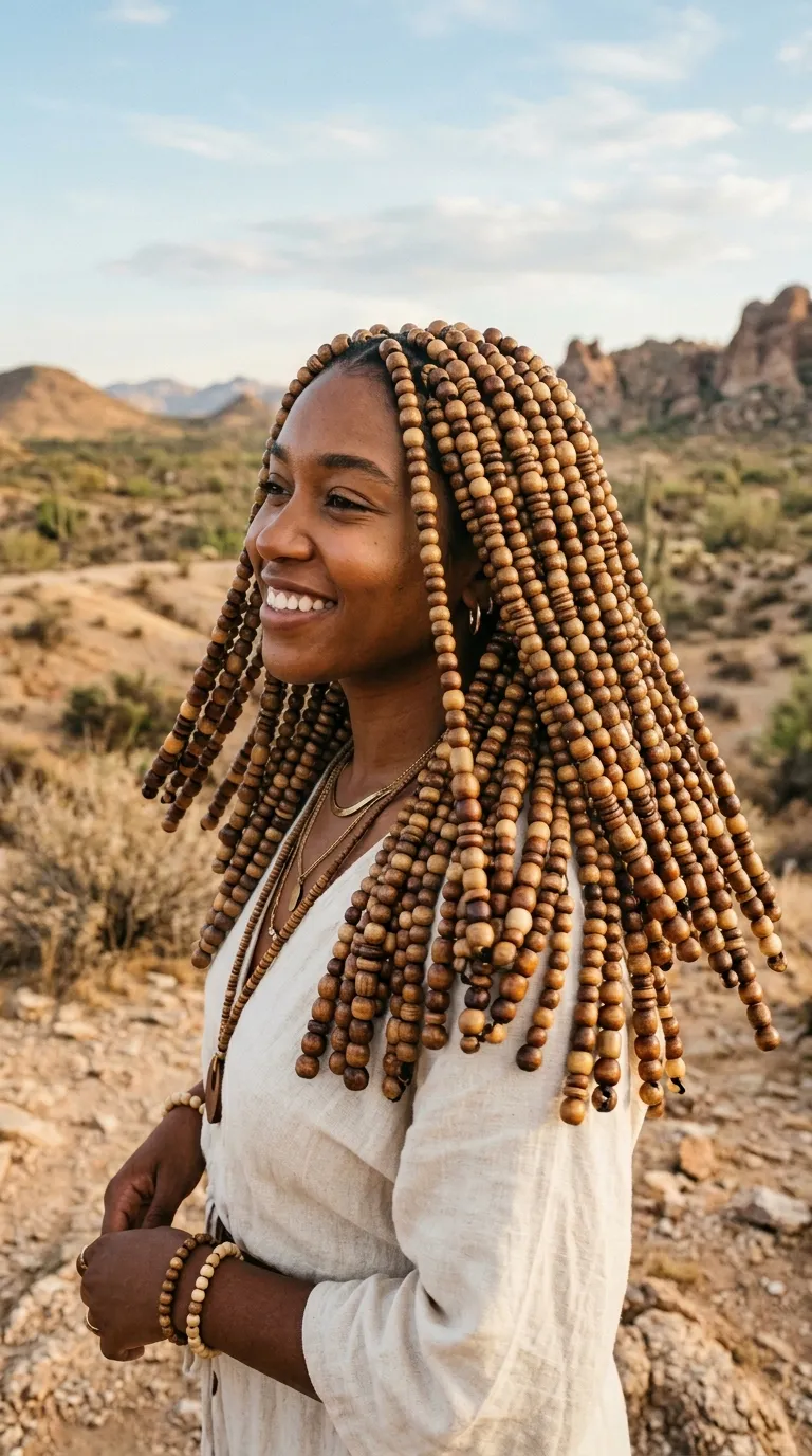 Beaded Bohemian Beauty