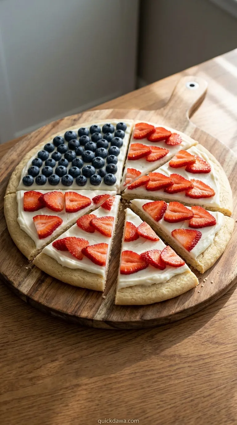 Berry Pizza Cookie