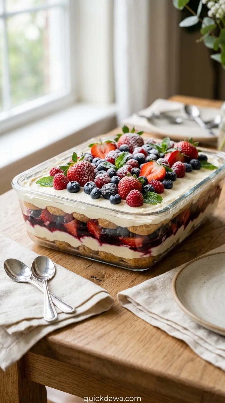 Berry Tiramisu