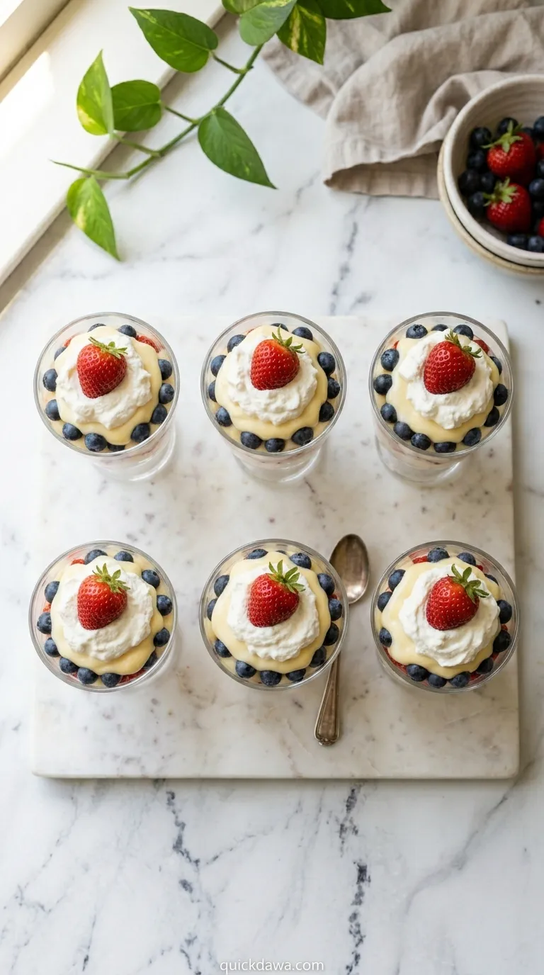 Berry Trifle Cups