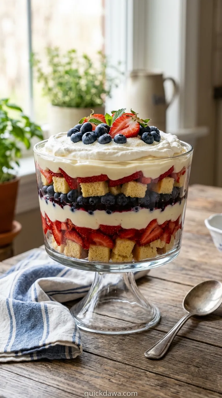 Berry Trifle Layers