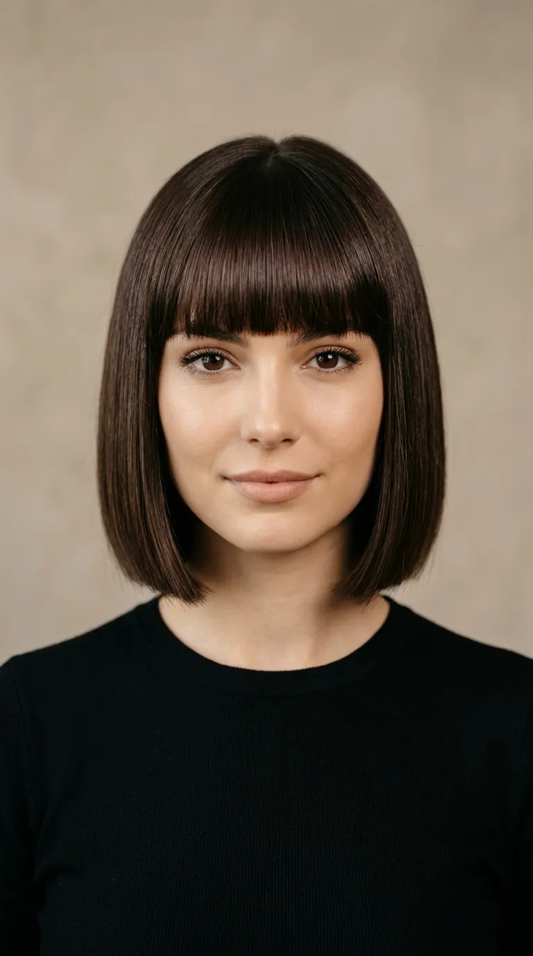 Blunt Bob Fringe