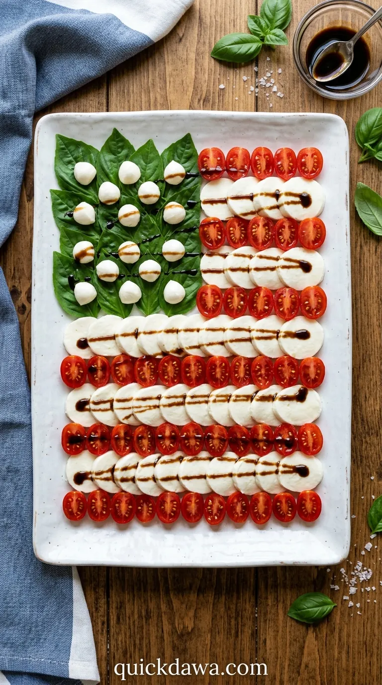 Caprese Flag Display