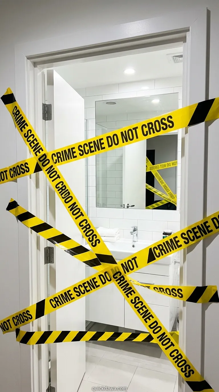 Caution Tape Barrier